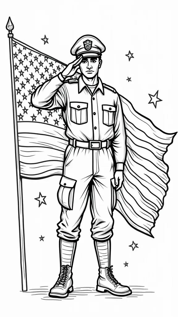 printable coloring pages for veterans day